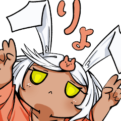 Rabbit Sticker Ver.2 – LINE貼圖 | LINE STORE