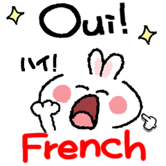 French speaking rabbit