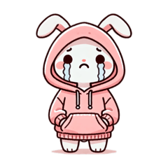 Bunny in a Hoodie