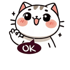 Whisker Wonders: Cute Cat Stickers