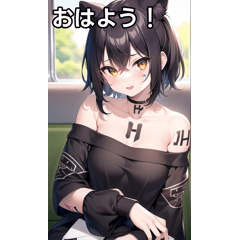 Hタトゥー女子は電車に乗る