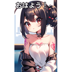 タトゥー女子は電車に乗る１３