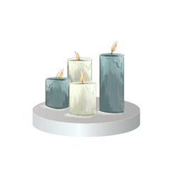 Temperamental Candle – LINE stickers | LINE STORE