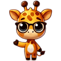 Endearing Giraffe