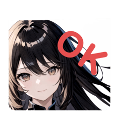 black-haired girls' English