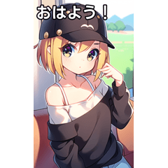 キャップ女子は電車に乗る６