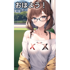 X女子は電車に乗る８