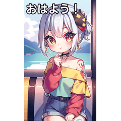 タトゥー女子は電車に乗る１１