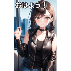 イヤリング女子は電車に乗る２
