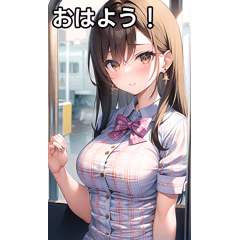 イヤリング女子は電車に乗る３