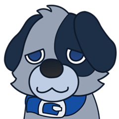 Blue Puppy