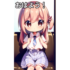 ギンガムチェック女子は電車が好き