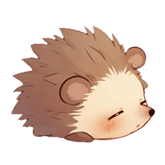 Happy Hedgehog Expressions