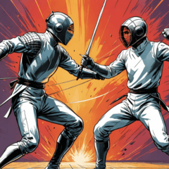 Cool Fencing Scenes