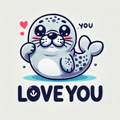 Funny Seal Stickers @SFW