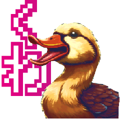 Pixel Duck & Goose: Expressive Duo