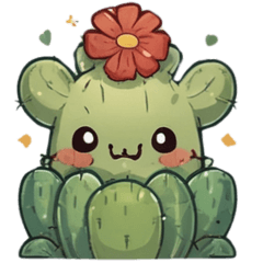 Cactus emoticon-koio12