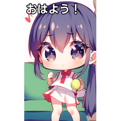 テニス女子は電車が好き