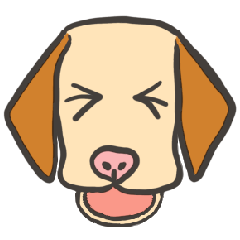 Yellow Labrador Sticker