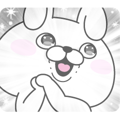 Rabbit100% Happy day