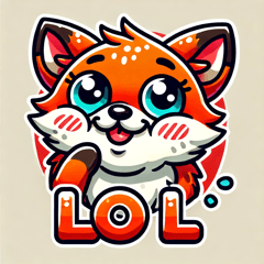 Funny Fox Stickers @SFW