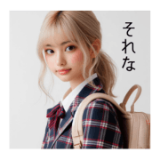 cool high school girl