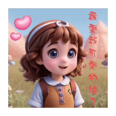 AI 可愛娃娃兒