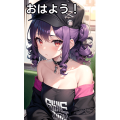 キャップ女子は電車に乗る１０
