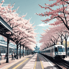 Japanese Train Stations