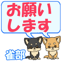 Suzumebu's letters Chihuahua2