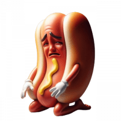 Cynical Hot Dog - Stickers