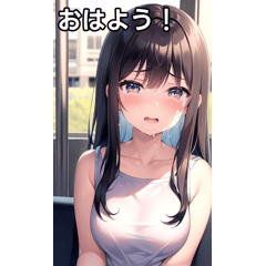 泣き顔女子は電車に乗る