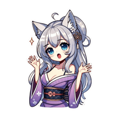 The Silver-Haired Cat Girls3