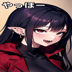 Piercing Panic Vampire Girl