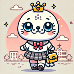 Seal Princess Going to School