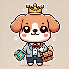 Dog Prince Going to School