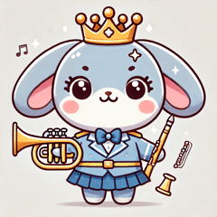 Rabbit Princess in the Brass Band