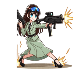 office lady warrior B-07