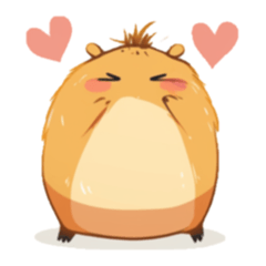 Capytaro: Capybara Emotion Stickers