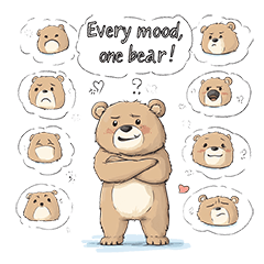 Bear Feelings Pack