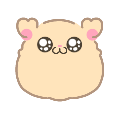 Syrian Hamster Golden hamster sticker5