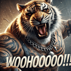 Big Shouting Tiger!