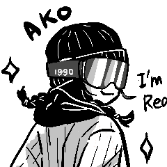 AKO WINTER LIFE – LINE stickers | LINE STORE