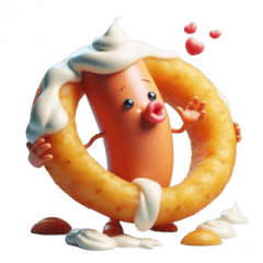 Hot Dog Falls in Love with Onion Ring