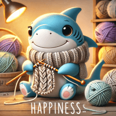 Knitting Shark's Emotions