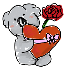 正在思考的無尾熊