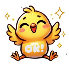 Adorable Duck Sticker