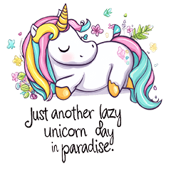 Lazy Unicorn Days