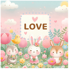 Add a cute message Tell love and care V2