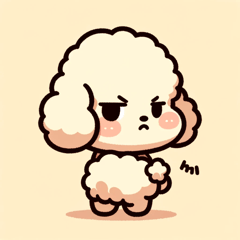 Angry Angry Toy Poodle